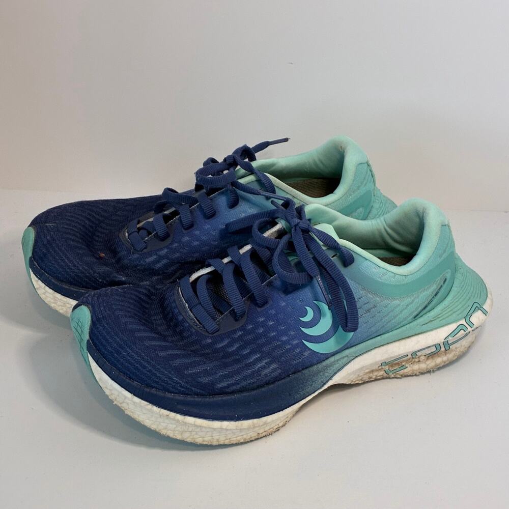 Topo Athletic Specter 2 Mens 8 Blue/Blue Road Running Shoe Performance 5mm Drop - Picture 3 of 6